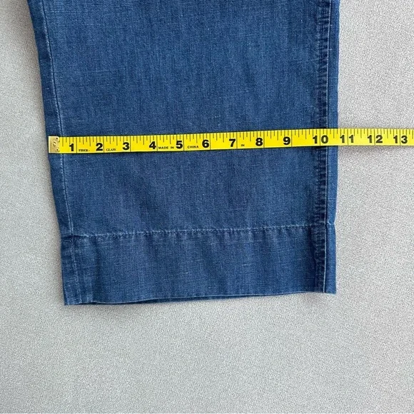 Talbots New England Chino Denim Hemp Blend Pants. Size 14. - Picture 9 of 9